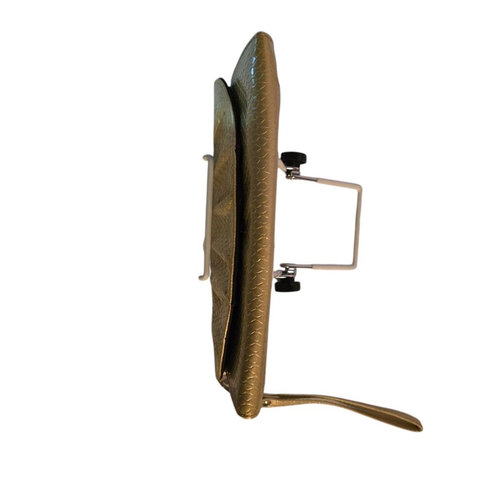 Mundi Gold Sparkly Wristlet With Black Coin Purse - Picture 6 of 10